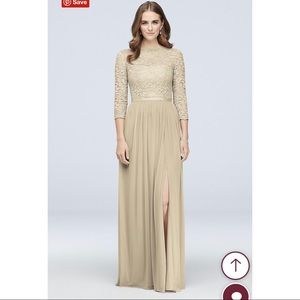 3/4 Sleeve Bridesmaids Dress